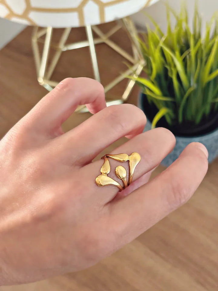 Bague Mag dorée de Tokade