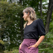 Top Margaux noir de Kazak