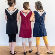 Robe Mariposa noire ou marine de Marie C