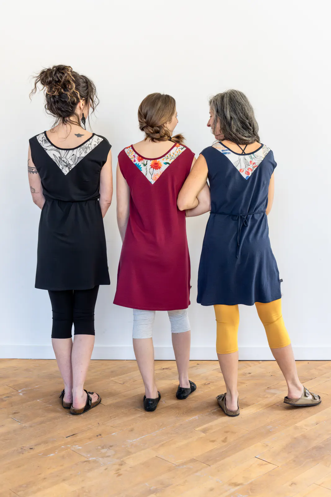 Robe Mariposa noire ou marine de Marie C