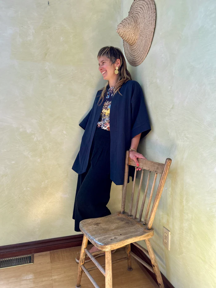Veste Mirano indigo de Kazak