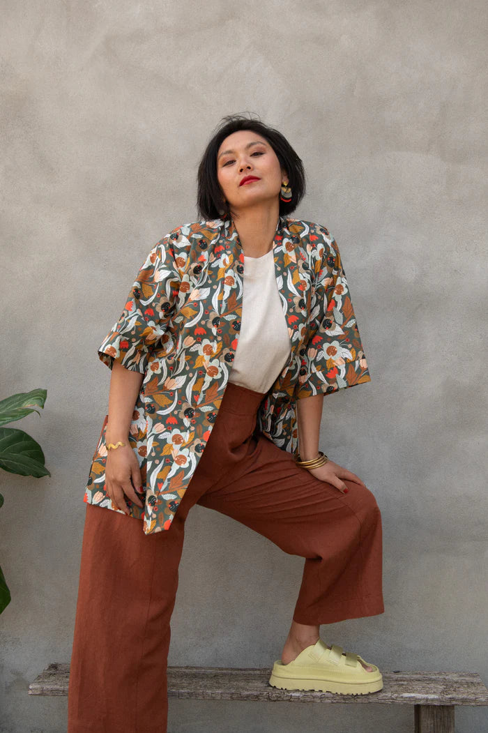 Pantalon Pétunia terracota de Kazak