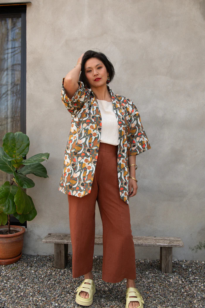 Pantalon Pétunia terracota de Kazak