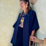 Veste Mirano indigo de Kazak