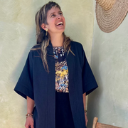 Veste Mirano indigo de Kazak
