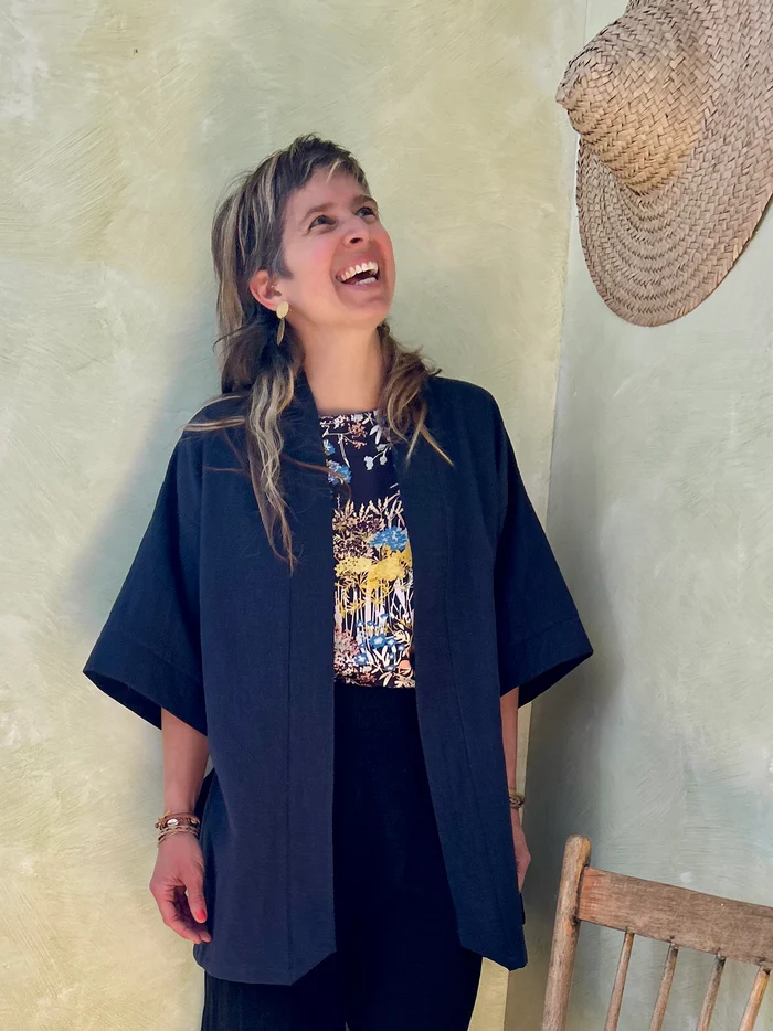 Veste Mirano indigo de Kazak