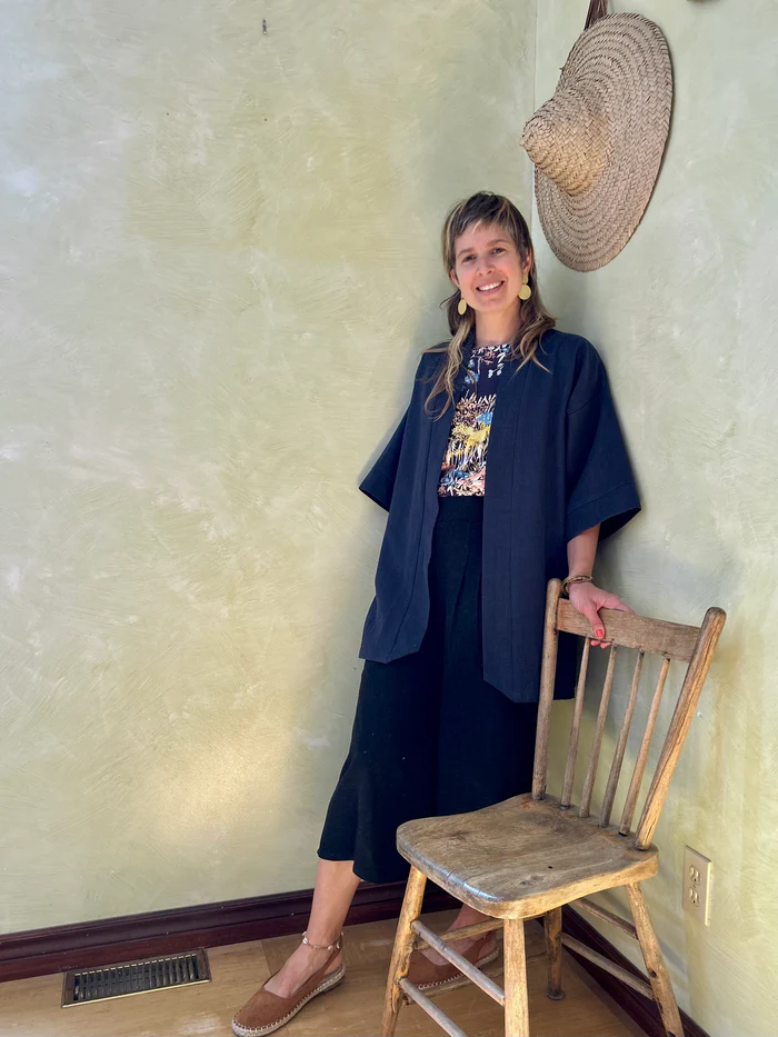 Veste Mirano indigo de Kazak