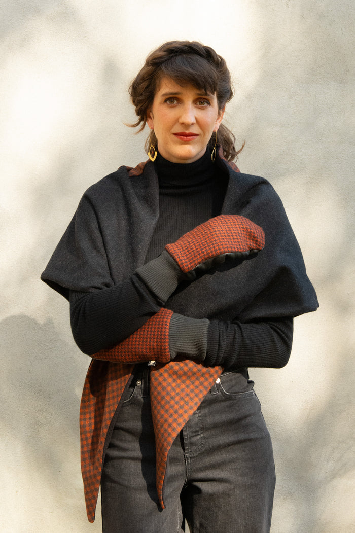 Mitaines rouille de Kazak