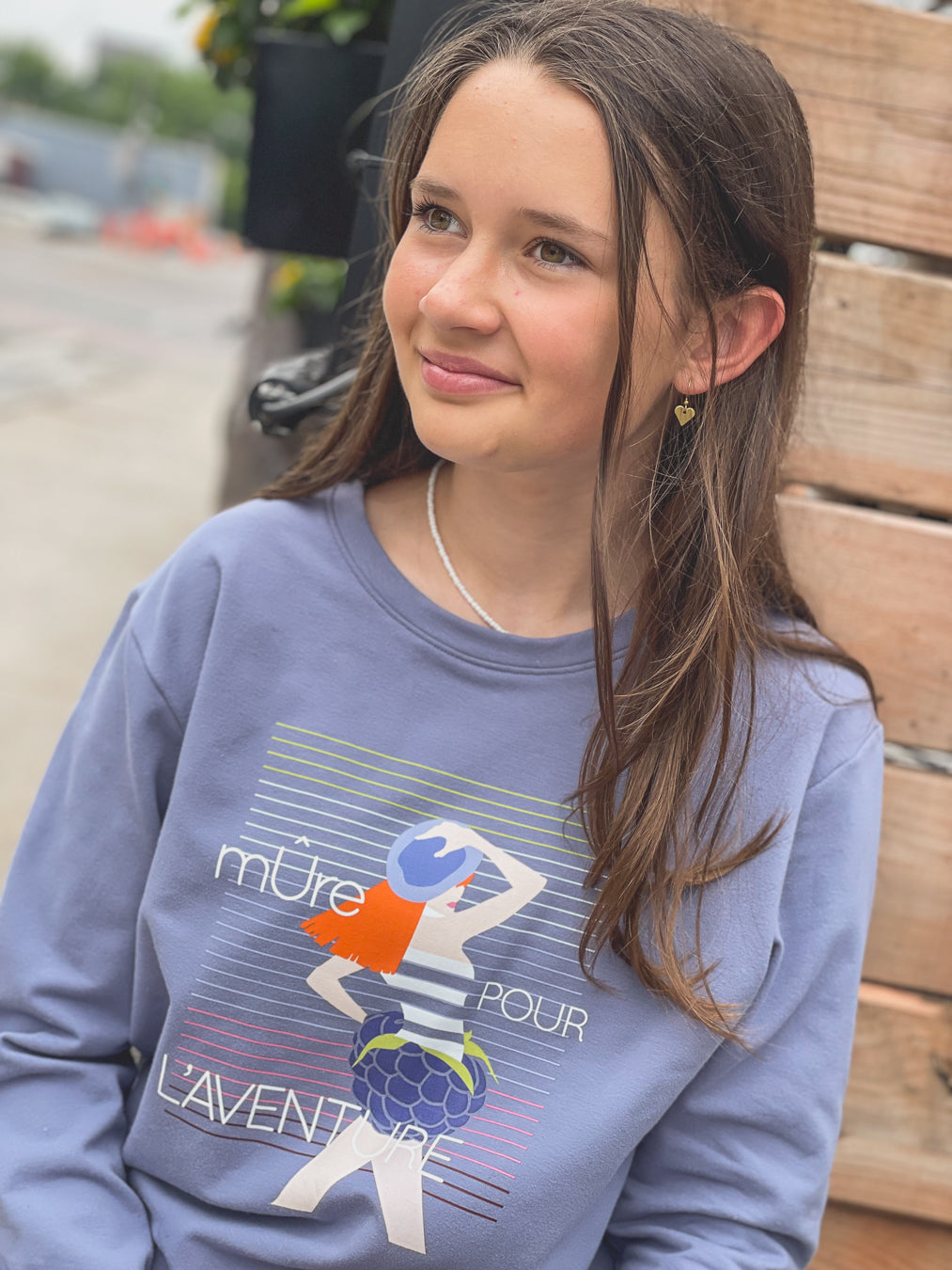 Chandail Mûre pour l'aventure de Callitee