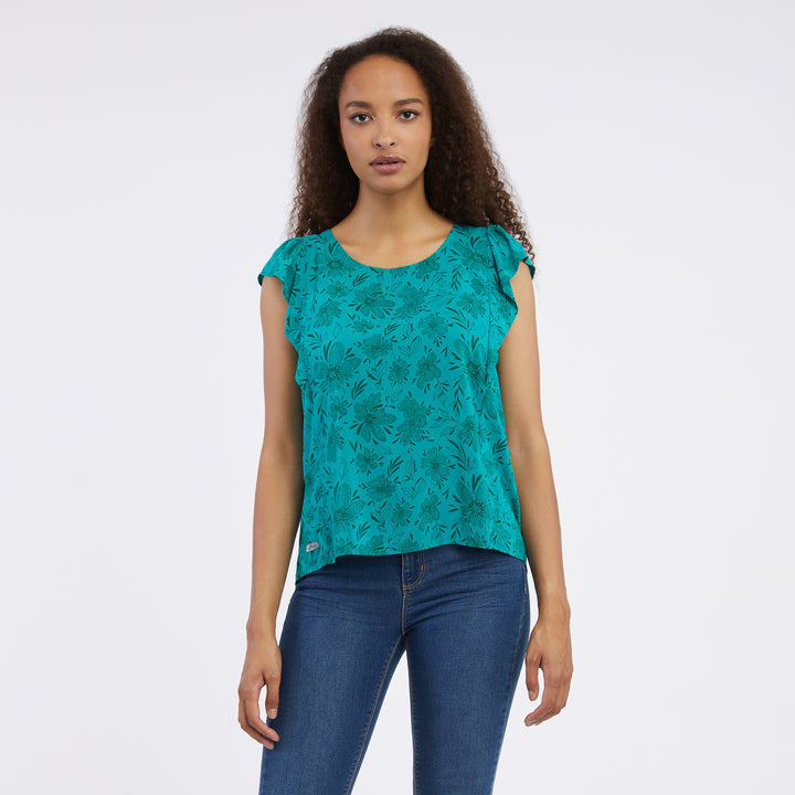 Haut Oddile teal green de Ragwear