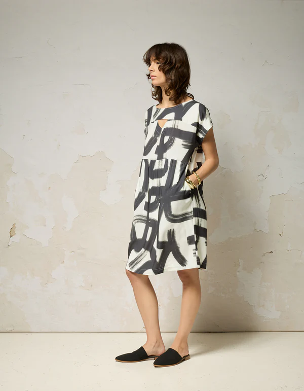 Robe psyché black shodo de Cokluch