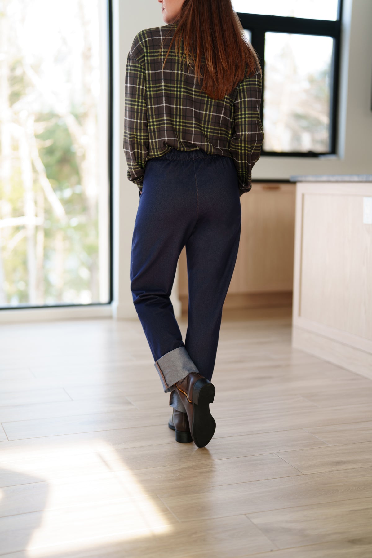 Pantalon Yamaska denim bleu de Rien ne se perd tout se crée