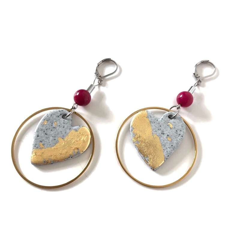 Boucles d'oreilles Paris par Alix et Coco