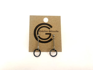 Boucles d'oreilles #640 de Gribouille