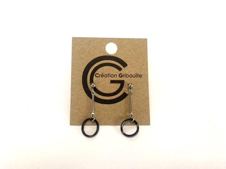 Boucles d'oreilles #640 de Gribouille