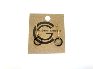 Boucles d'oreilles #641 de Gribouille