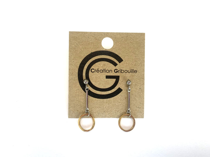 Boucles d'oreilles #642 de Gribouille