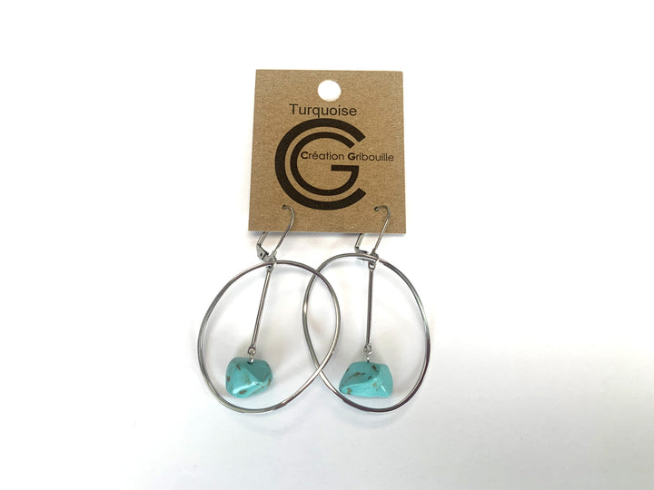 Boucles d'oreilles #643 de Gribouille