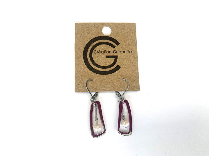 Boucles d'oreilles #644 de Gribouille