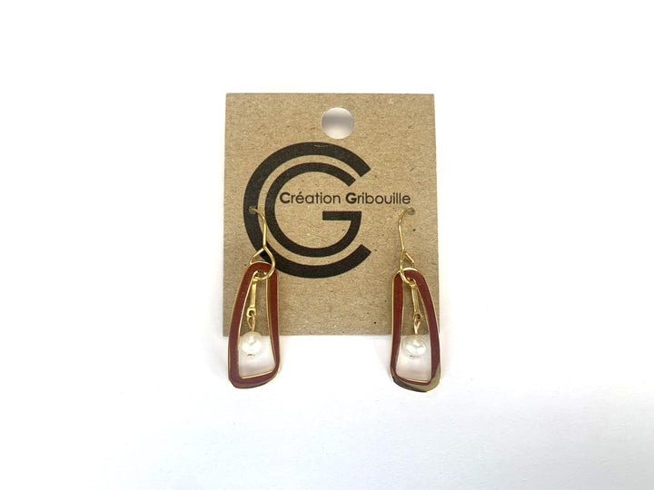 Boucles d'oreilles #645 de Gribouille