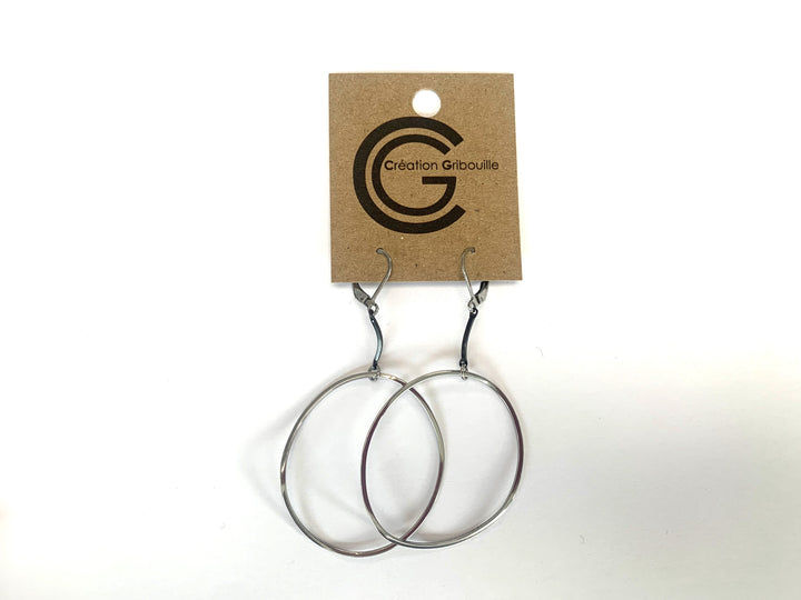 Boucles d'oreilles #646 de Gribouille