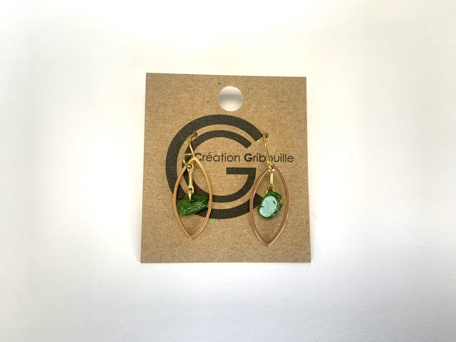 Boucles d'oreilles #648 de Gribouille