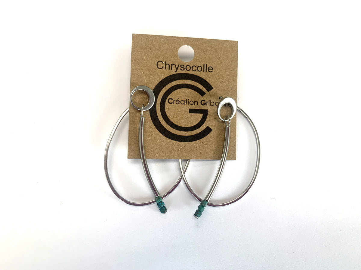 Boucles d'oreilles #654 de Gribouille