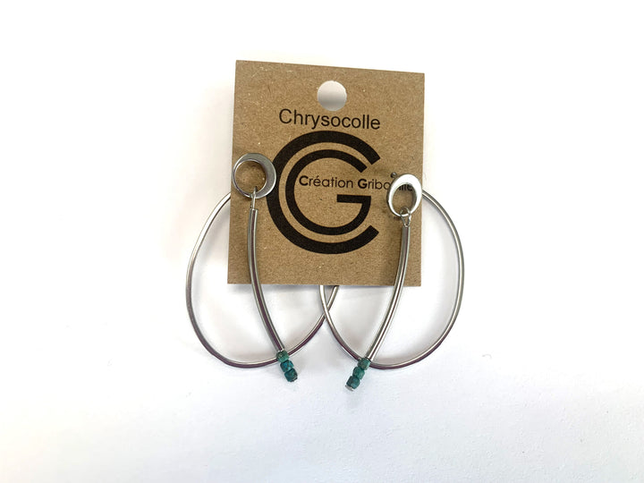 Boucles d'oreilles #654 de Gribouille