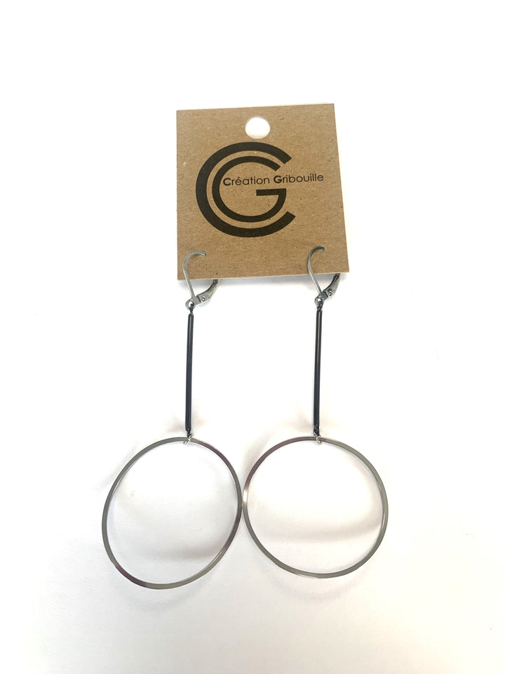 Boucles d'oreilles #656 de Gribouille