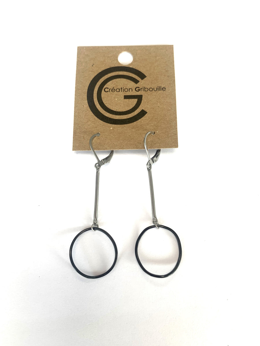Boucles d'oreilles #663 de Gribouille