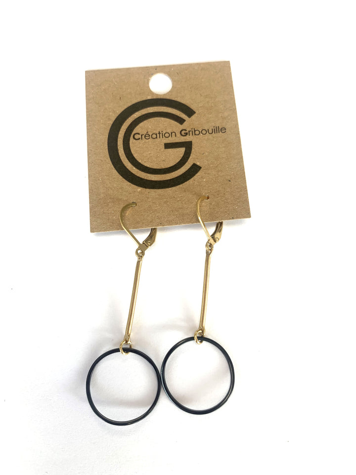 Boucles d'oreilles #666 de Gribouille