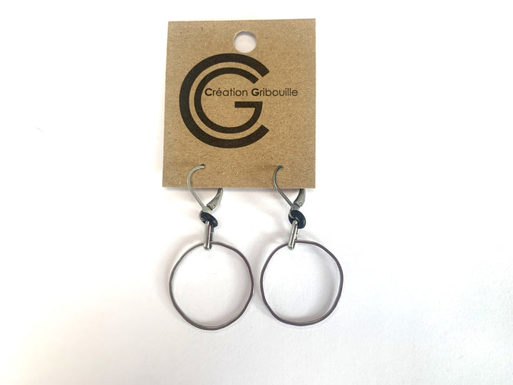 Boucles d'oreilles #681 de Gribouille