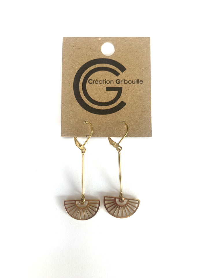Boucles d'oreilles #682 de Gribouille