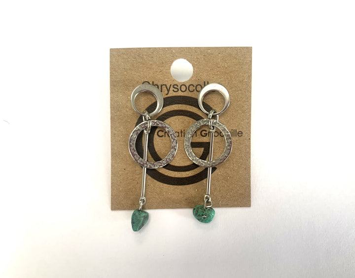Boucles d'oreilles #684 de Gribouille
