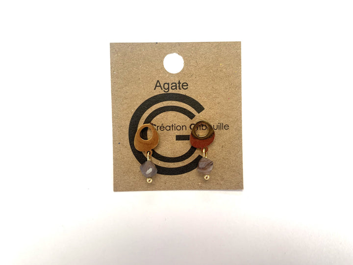 Boucles d'oreilles #689 de Gribouille