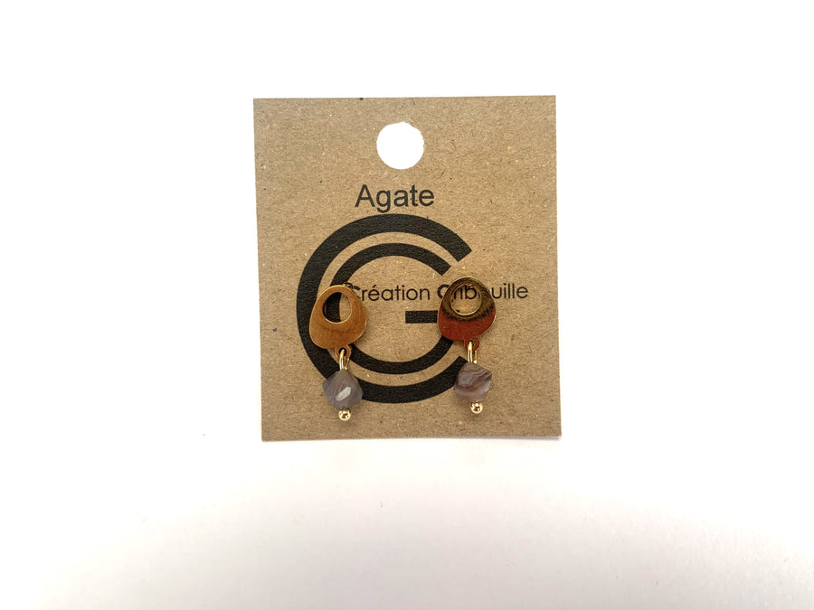 Boucles d'oreilles #689 de Gribouille