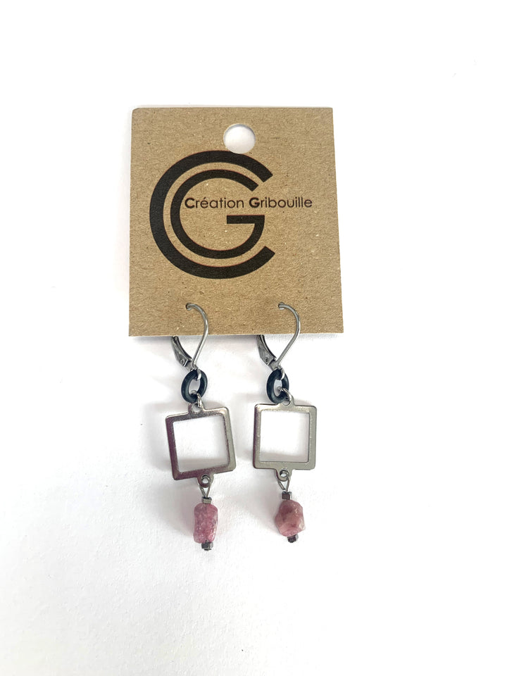 Boucles d'oreilles #690 de Gribouille