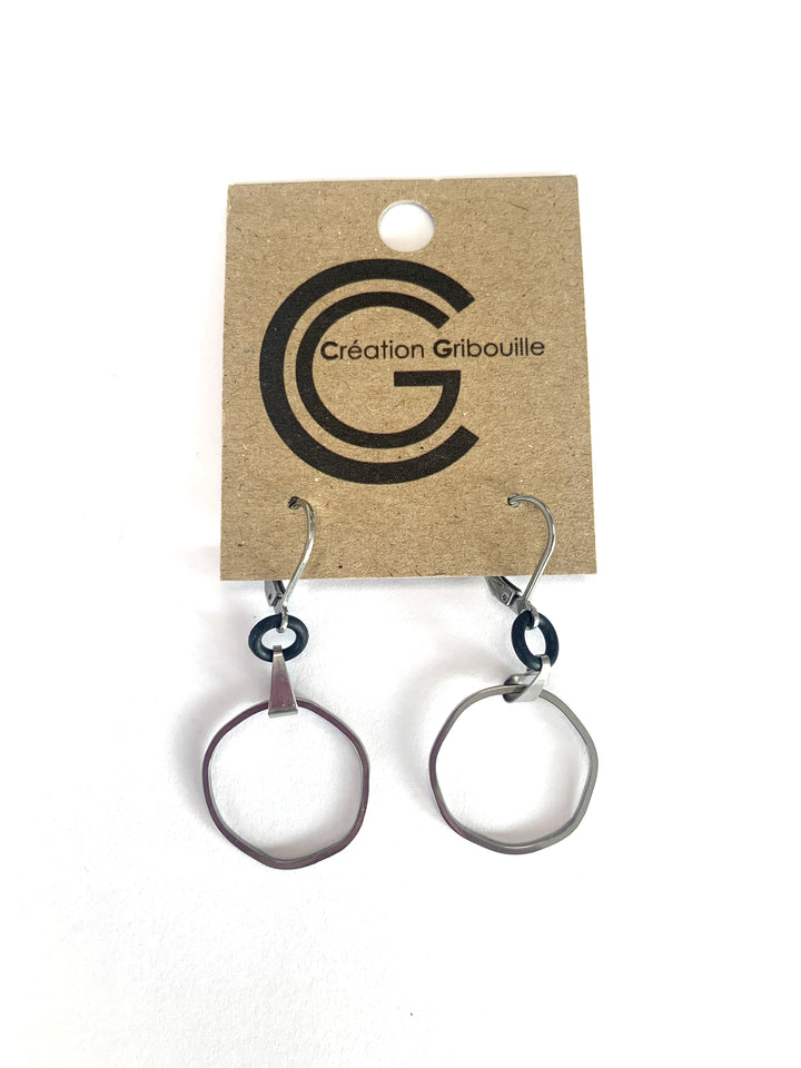 Boucles d'oreilles #691 de Gribouille