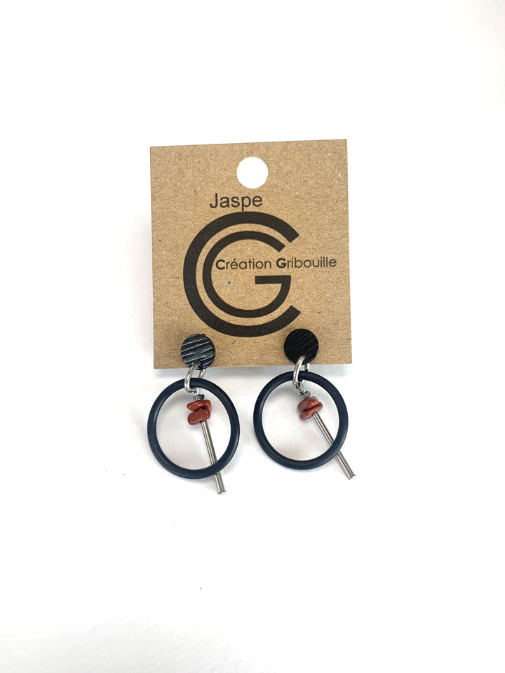 Boucles d'oreilles #696 de Gribouille