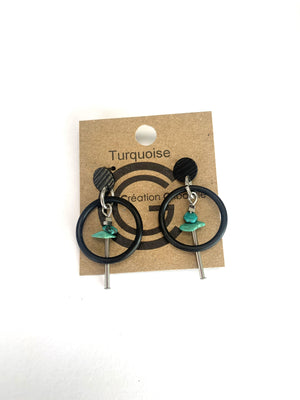 Boucles d'oreilles #697 de Gribouille