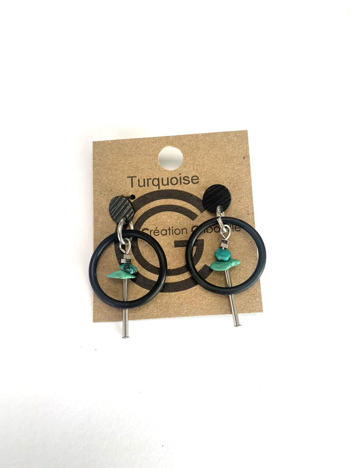 Boucles d'oreilles #697 de Gribouille