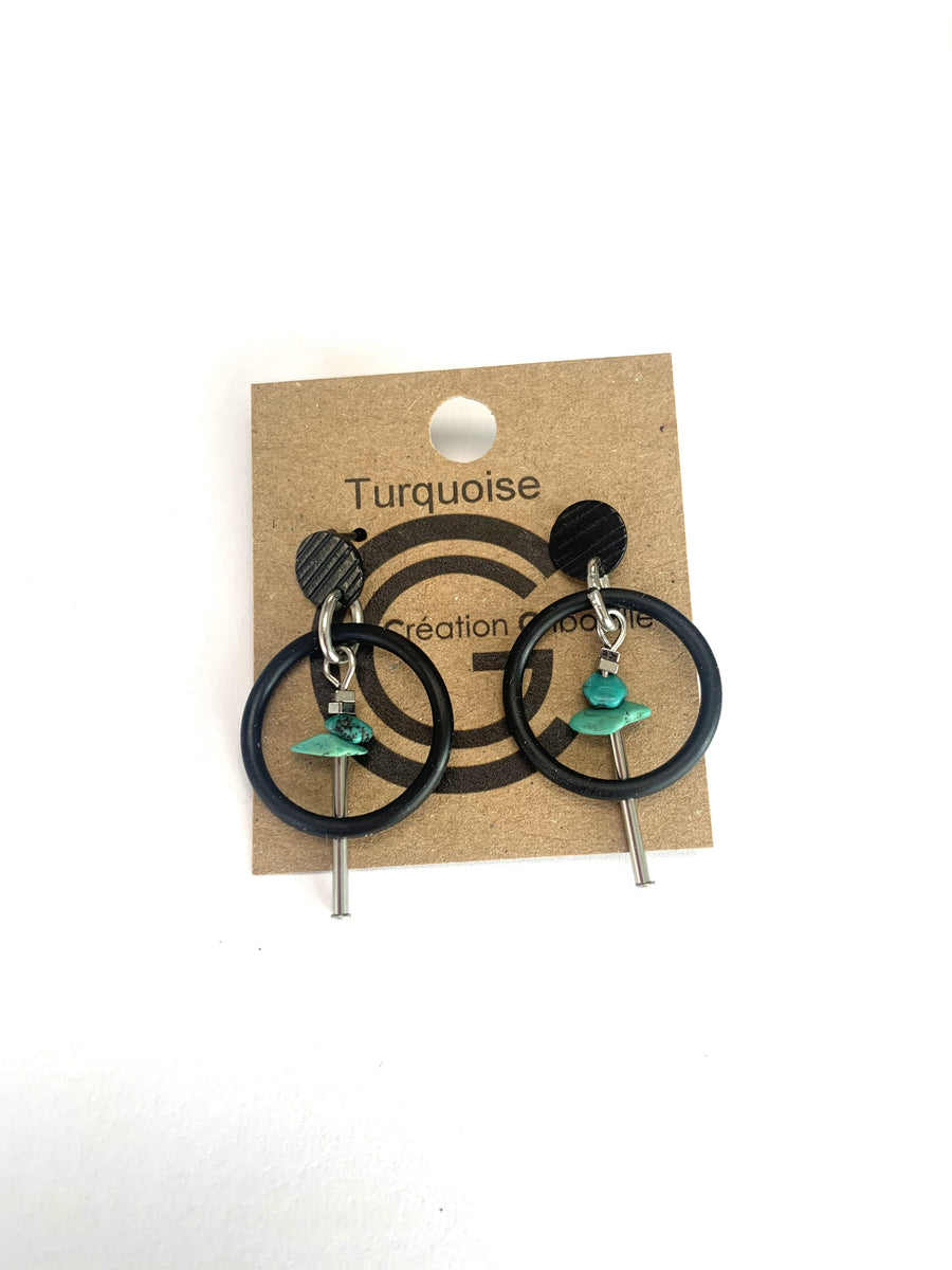 Boucles d'oreilles #697 de Gribouille