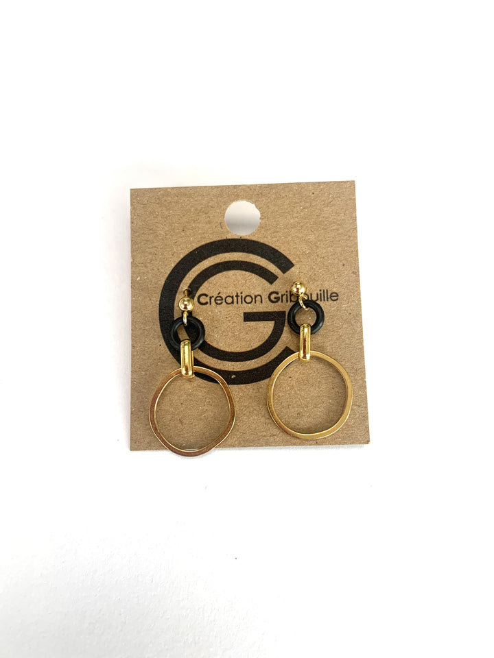 Boucles d'oreilles #698 de Gribouille