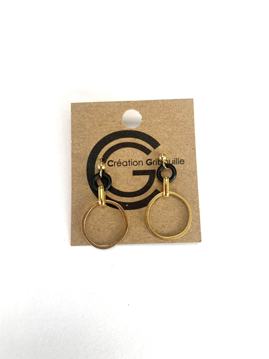 Boucles d'oreilles #698 de Gribouille