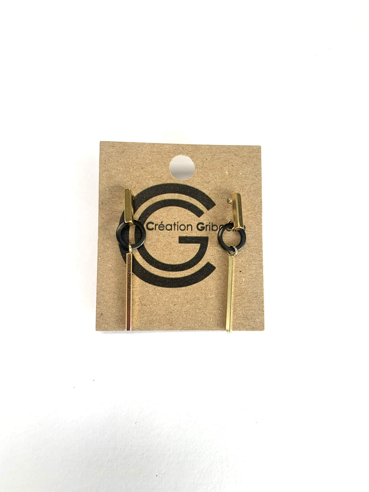 Boucles d'oreilles #699 de Gribouille