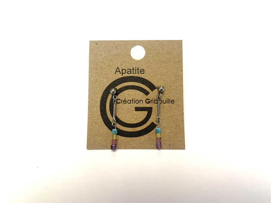 Boucles d'oreilles #716 de Gribouille