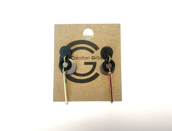Boucles d'oreilles #719 de Gribouille