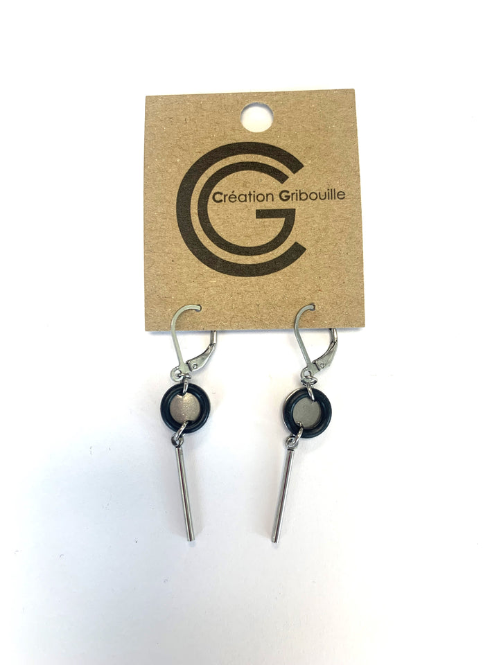 Boucles d'oreilles #712 de Gribouille