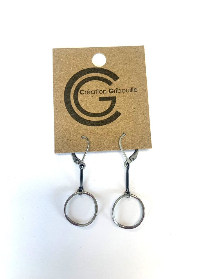 Boucles d'oreilles #711 de Gribouille