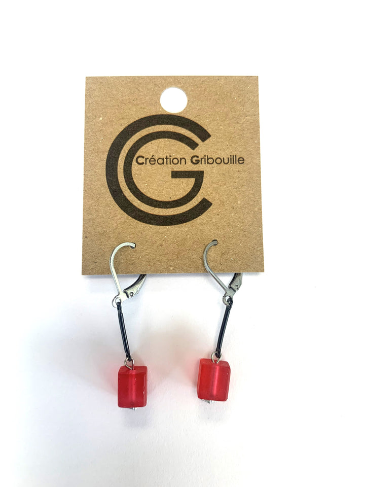 Boucles d'oreilles #717 de Gribouille